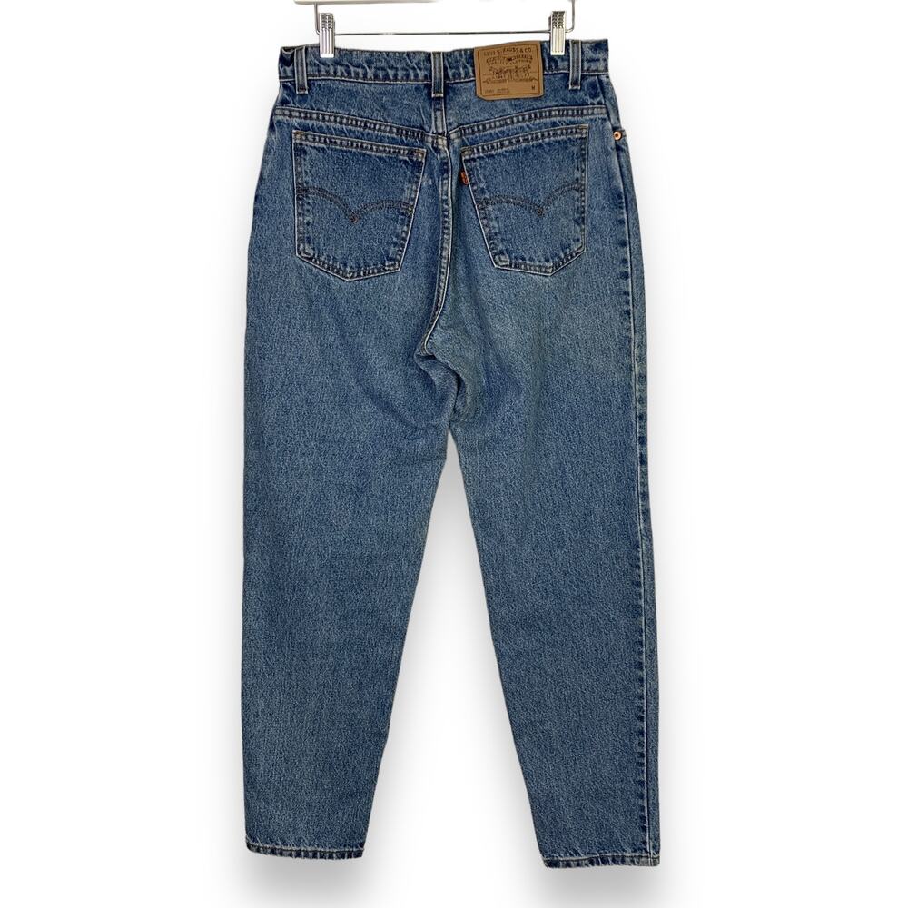 Levis 951 Orange Tab Mom Jeans Size 12 M Relaxed Fit 32X31 100% Cotton USA 90s